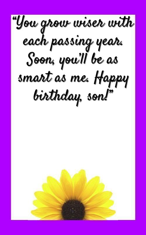 4th birthday wishes for son from parents